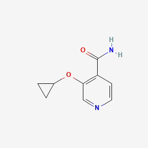 3-Cyclopropoxyisonicotinamide