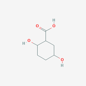 2,5-Dihydroxycyclohexane-1-carboxylic acid