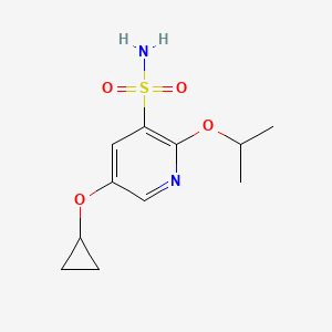 5-Cyclopropoxy-2-isopropoxypyridine-3-sulfonamide