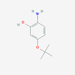 2-Amino-5-(tert-butoxy)phenol