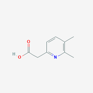 (5,6-Dimethylpyridin-2-YL)acetic acid