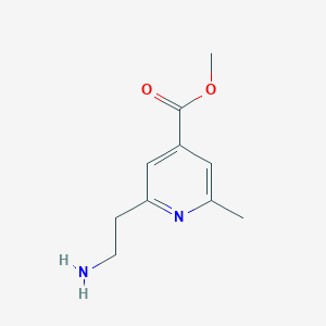 Methyl 2-(2-aminoethyl)-6-methylisonicotinate