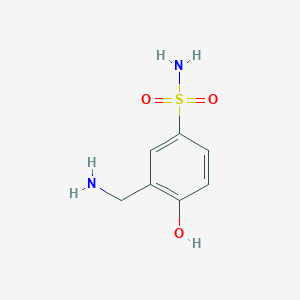 3-(Aminomethyl)-4-hydroxybenzenesulfonamide