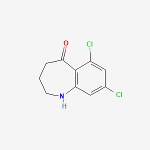 6,8-Dichloro-1,2,3,4-tetrahydro-benzo[B]azepin-5-one