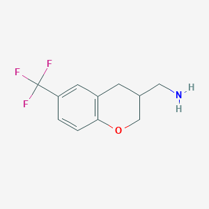 (6-(Trifluoromethyl)chroman-3-YL)methanamine