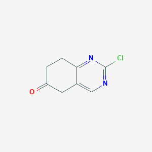 2-Chloro-5,6,7,8-tetrahydroquinazolin-6-one