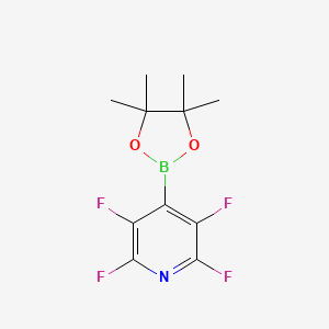 2,3,5,6-Tetrafluoro-4-(4,4,5,5-tetramethyl-1,3,2-dioxaborolan-2-YL)pyridine