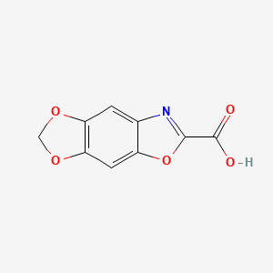 [1,3]Dioxolo[4,5-F][1,3]benzoxazole-6-carboxylic acid