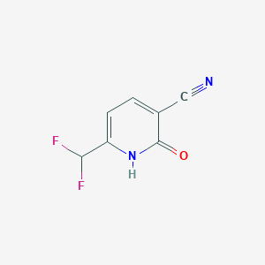 3-Cyano-6-(difluoromethyl)-2-hydroxypyridine