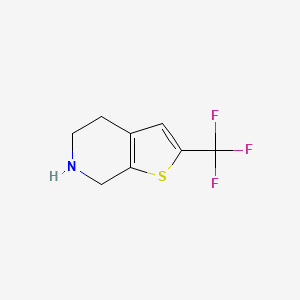 2-(Trifluoromethyl)-4,5,6,7-tetrahydrothieno[2,3-C]pyridine