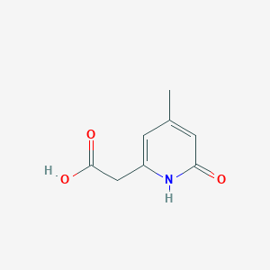 6-(Carboxymethyl)-4-methyl-2-hydroxypyridine