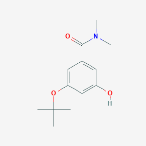 3-Tert-butoxy-5-hydroxy-N,N-dimethylbenzamide