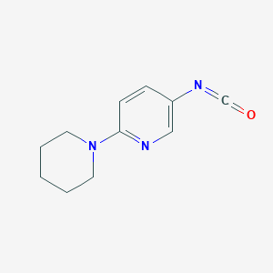 5-Isocyanato-2-piperidin-1-ylpyridine