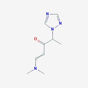 1-(Dimethylamino)-4-(1H-1,2,4-triazol-1-yl)pent-1-en-3-one