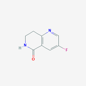 3-Fluoro-7,8-dihydro-1,6-naphthyridin-5(6H)-one