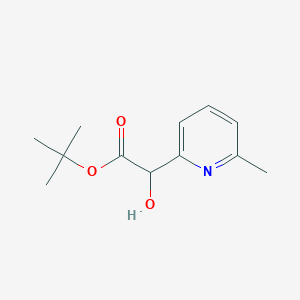 6-Methyl-2-pyridineglycolic acid tert-butyl ester