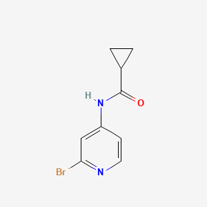 N-(2-Bromopyridin-4-YL)cyclopropanecarboxamide