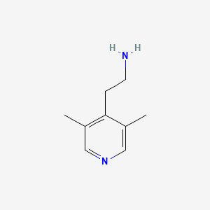 molecular formula C9H14N2 B15522437 2-(3,5-Dimethylpyridin-4-YL)ethanamine 