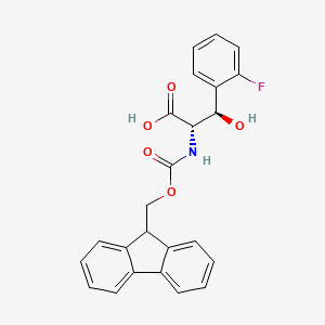 Fmoc-(betaR)-beta-OH-L-(2-F)Phenylalanine