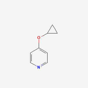 molecular formula C8H9NO B15522486 4-Cyclopropoxypyridine 