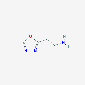 molecular formula C4H7N3O B15522514 2-(1,3,4-Oxadiazol-2-YL)ethanamine 