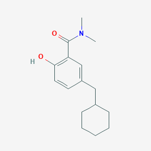 5-(Cyclohexylmethyl)-2-hydroxy-N,N-dimethylbenzamide