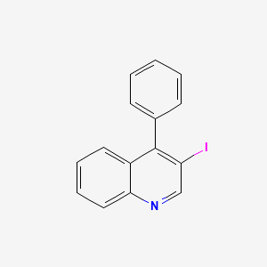 molecular formula C15H10IN B15522585 3-Iodo-4-phenylquinoline 