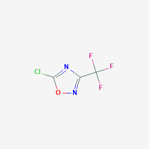 molecular formula C3ClF3N2O B15522726 5-Chloro-3-(trifluoromethyl)-1,2,4-oxadiazole 