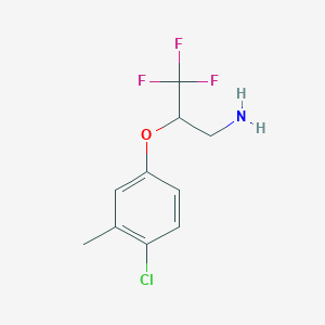 2-(4-Chloro-3-methyl-phenoxy)-3,3,3-trifluoro-propylamine