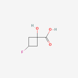 3-Fluoro-1-hydroxy-cyclobutanecarboxylic acid