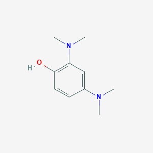 molecular formula C10H16N2O B15522787 2,4-Bis(dimethylamino)phenol 