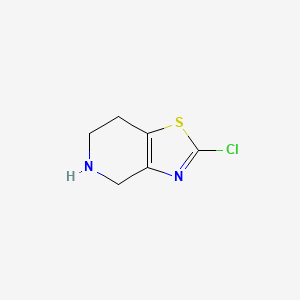 2-Chloro-4,5,6,7-tetrahydro[1,3]thiazolo[4,5-C]pyridine