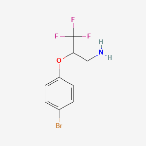 2-(4-Bromo-phenoxy)-3,3,3-trifluoro-propylamine