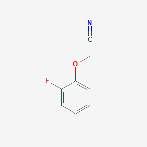molecular formula C8H6FNO B155229 2-氟苯氧乙腈 CAS No. 137988-23-9