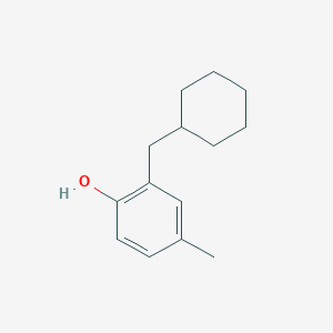 2-(Cyclohexylmethyl)-4-methylphenol