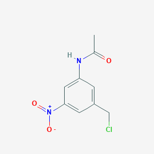 N-(3-(Chloromethyl)-5-nitrophenyl)acetamide