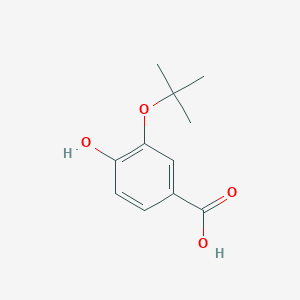 molecular formula C11H14O4 B15522963 3-Tert-butoxy-4-hydroxybenzoic acid 