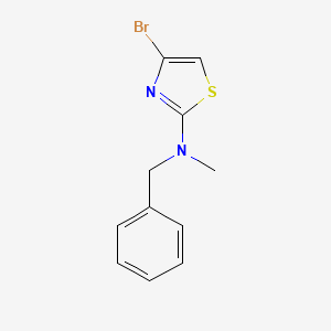 molecular formula C11H11BrN2S B15523018 N-Benzyl-4-bromo-N-methylthiazol-2-amine 