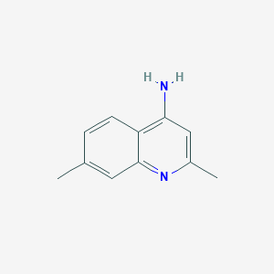 2,7-Dimethylquinolin-4-amine