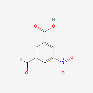 molecular formula C8H5NO5 B15523063 3-Formyl-5-nitrobenzoic acid 