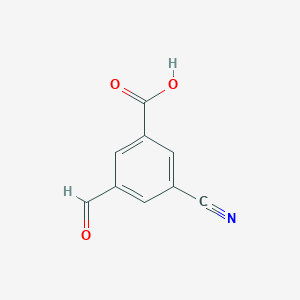 3-Cyano-5-formylbenzoic acid