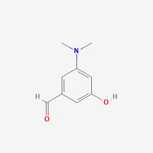 3-(Dimethylamino)-5-hydroxybenzaldehyde