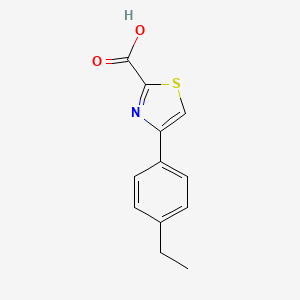 4-(4-Ethyl-phenyl)-thiazole-2-carboxylic acid