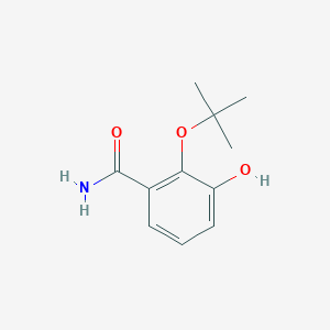 2-Tert-butoxy-3-hydroxybenzamide