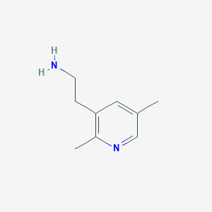 molecular formula C9H14N2 B15523088 2-(2,5-Dimethylpyridin-3-YL)ethanamine 