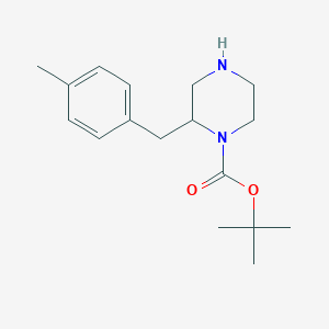 Tert-butyl 2-(4-methylbenzyl)piperazine-1-carboxylate