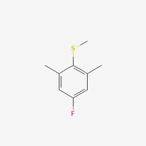 molecular formula C9H11FS B15523154 2,6-Dimethyl-4-fluorothioanisole 