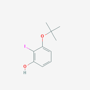 molecular formula C10H13IO2 B15523178 3-(Tert-butoxy)-2-iodophenol 