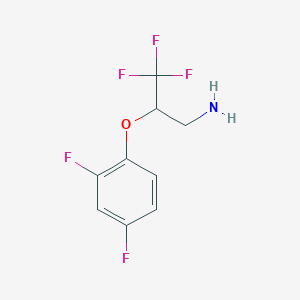 2-(2,4-Difluoro-phenoxy)-3,3,3-trifluoro-propylamine