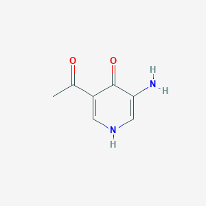 molecular formula C7H8N2O2 B15523274 1-(5-Amino-4-hydroxypyridin-3-YL)ethanone 